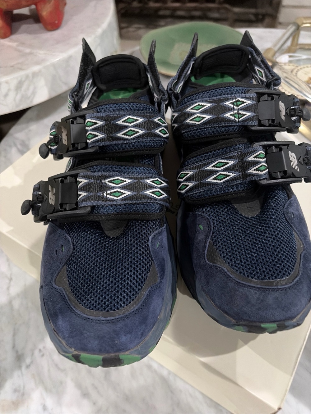 NEW BALANCE x Tokyo Design Studio Niobium Concept 2 Sandals BLUE